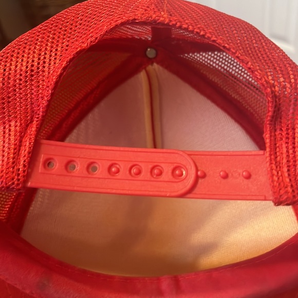 Vintage The Ohio State Red Trucker Snap Back Hat: O/S - Picture 9 of 9